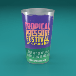 Half Pint to Line Cups Full Colour Printed