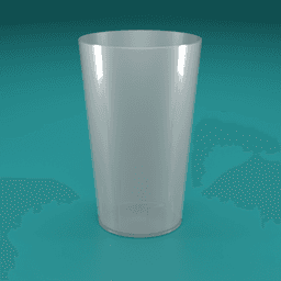 Half Pint to Line Cups Blank Design