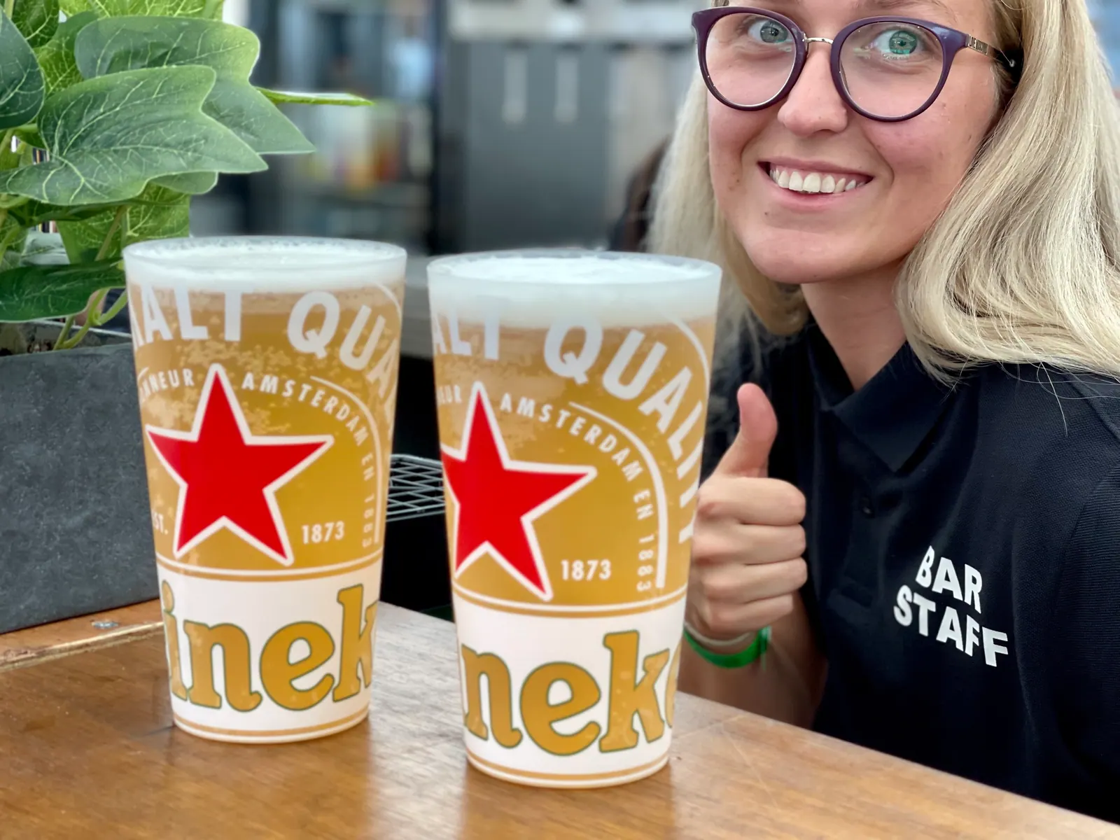 Custom printed reusable cups
