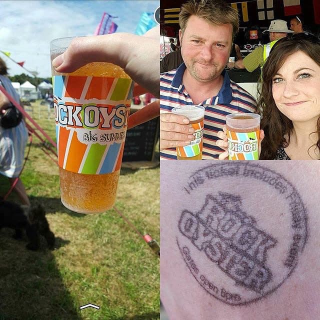 Rock Oyster Festival cups