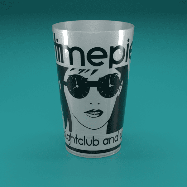 Half Pint to Line Cups 1 Colour Printed
