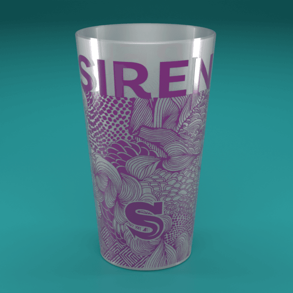Pint to Brim Cups 1 Colour Printed