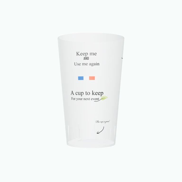 Keep your cup design on a cup
