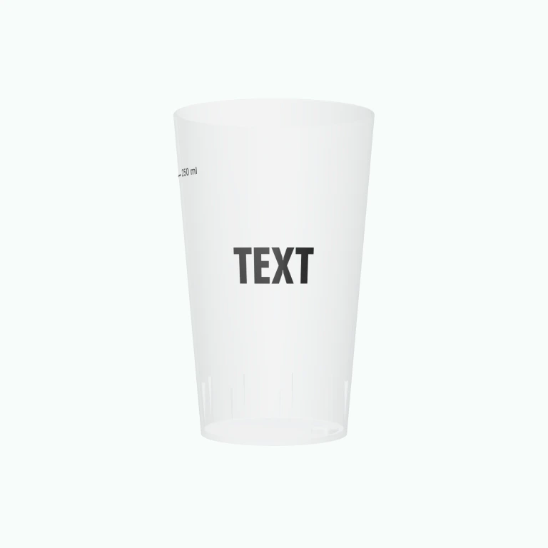 Museum design on a cup