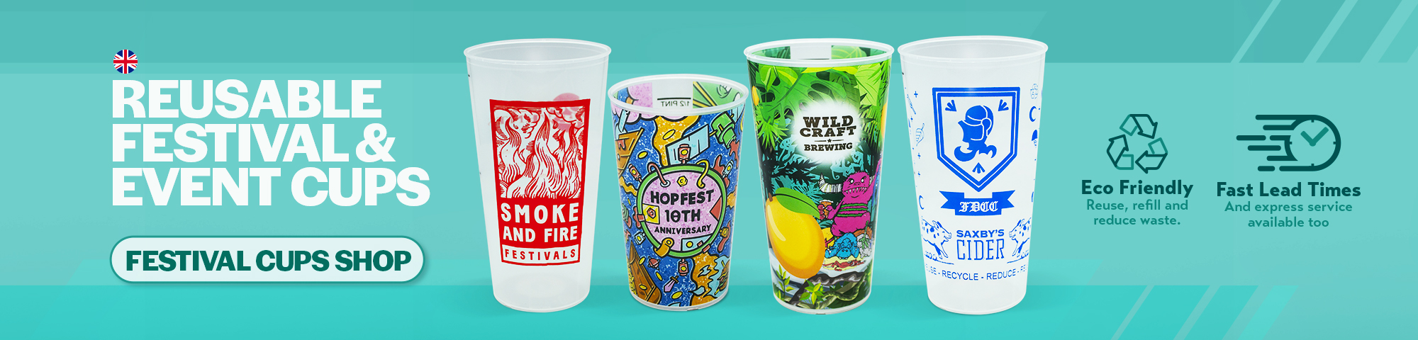 Reusable Event and Festival Cups