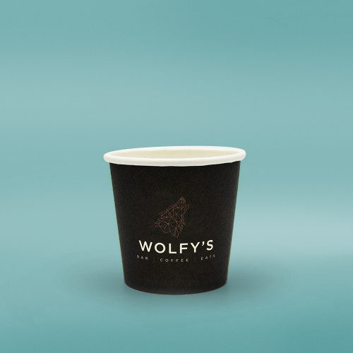 4oz Printed SW Paper Eco-Coffee Cups - Recyclable