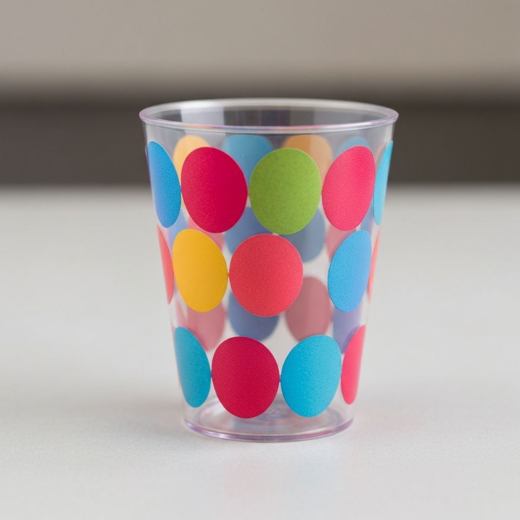 Printed cup